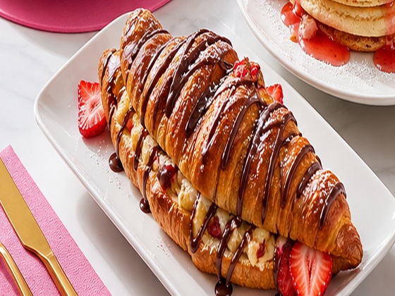 Çikolatalı croissant