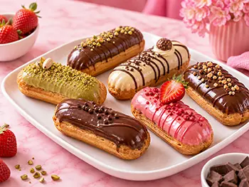 Pink Waffle ekler çeşitleri kategorisi