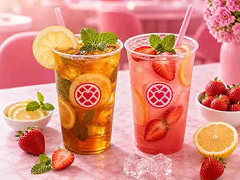 Pink Waffle soğuk içecek çeşitleri kategorisi