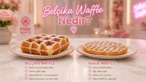 Belçika Waffle Nedir? Klasik Waffle’dan Farkı Nelerdir?