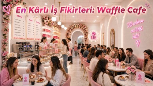 En Kârlı İş Fikirleri Arasında Waffle Cafe Sektörü Neden Öne Çıkıyor?